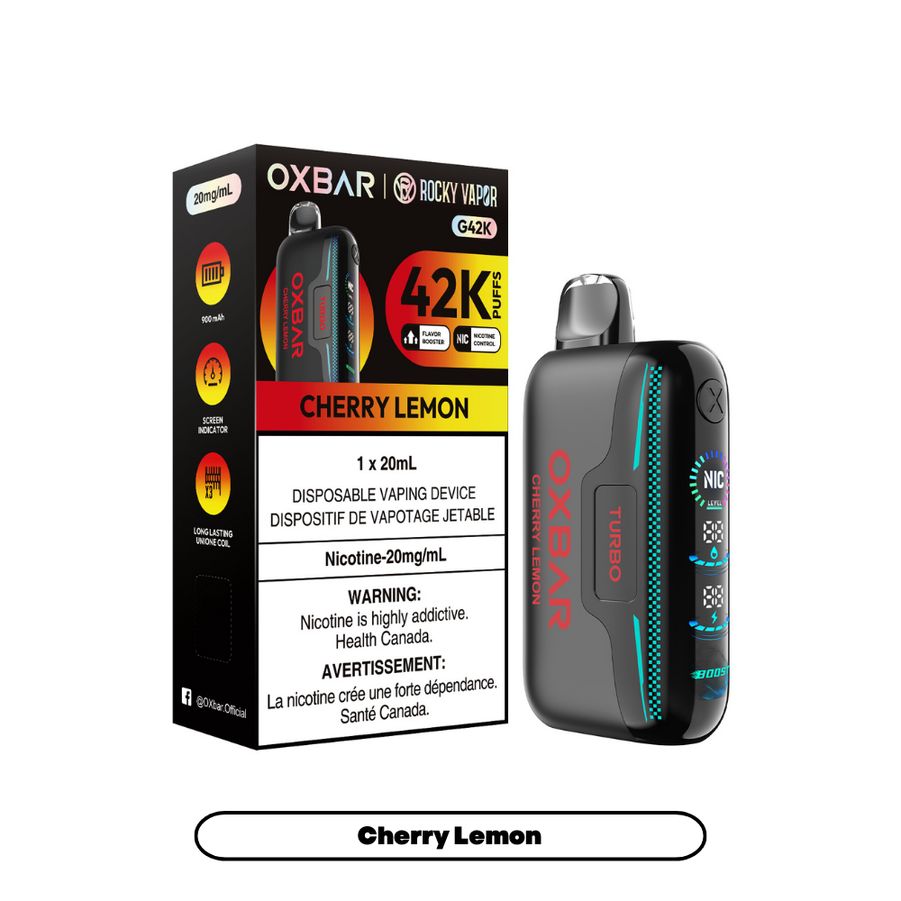 Oxbar x Rocky Vapor G42K「FED」ONLINE ORDER ONLY!