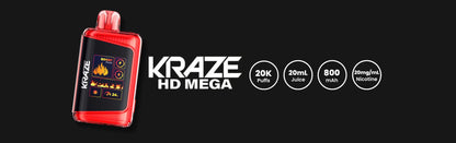 Kraze HD Mega 20K Puffs Disposable Vape