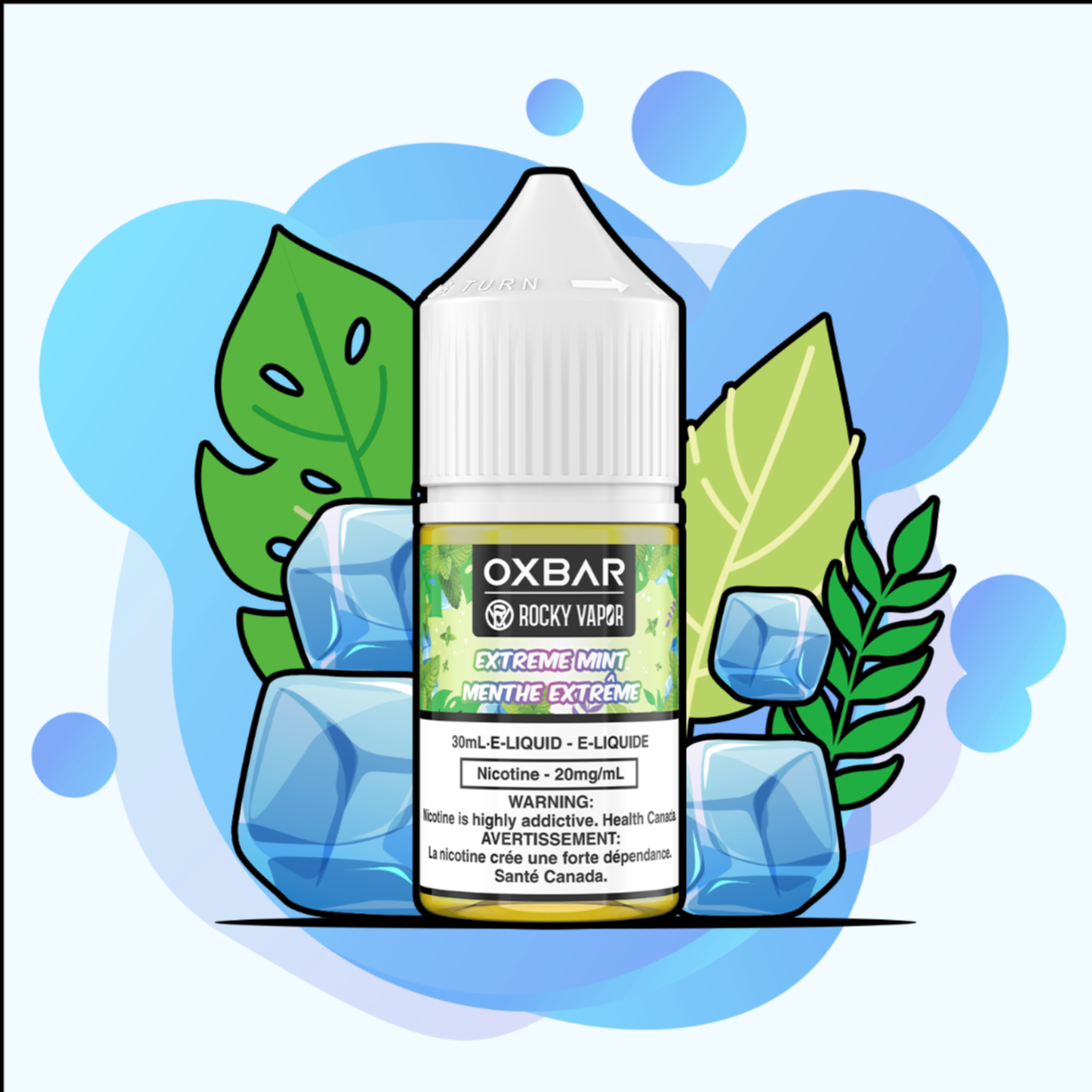 OXBAR X ROCKY VAPOR E-LIQUID NIC SALT