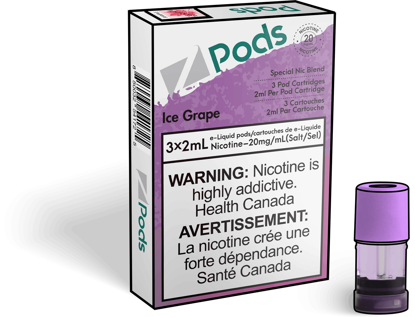 Stlth Pod ZPods With Ice